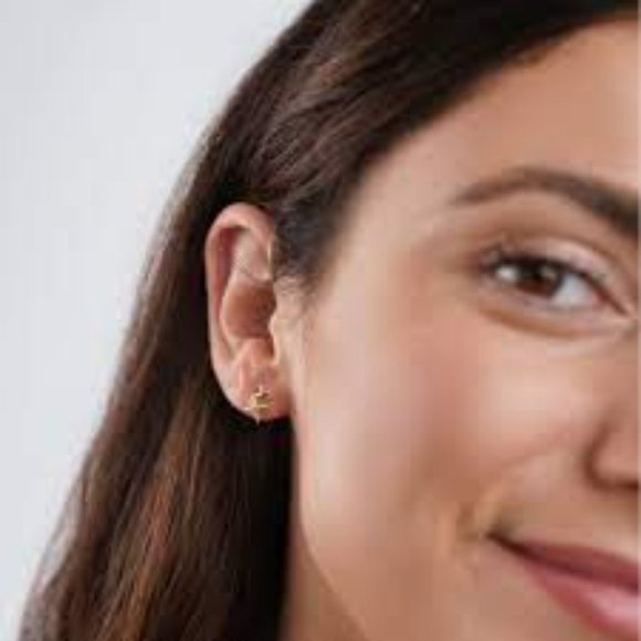 Midnight Magic Studs - Gold - Picture 4 of 7